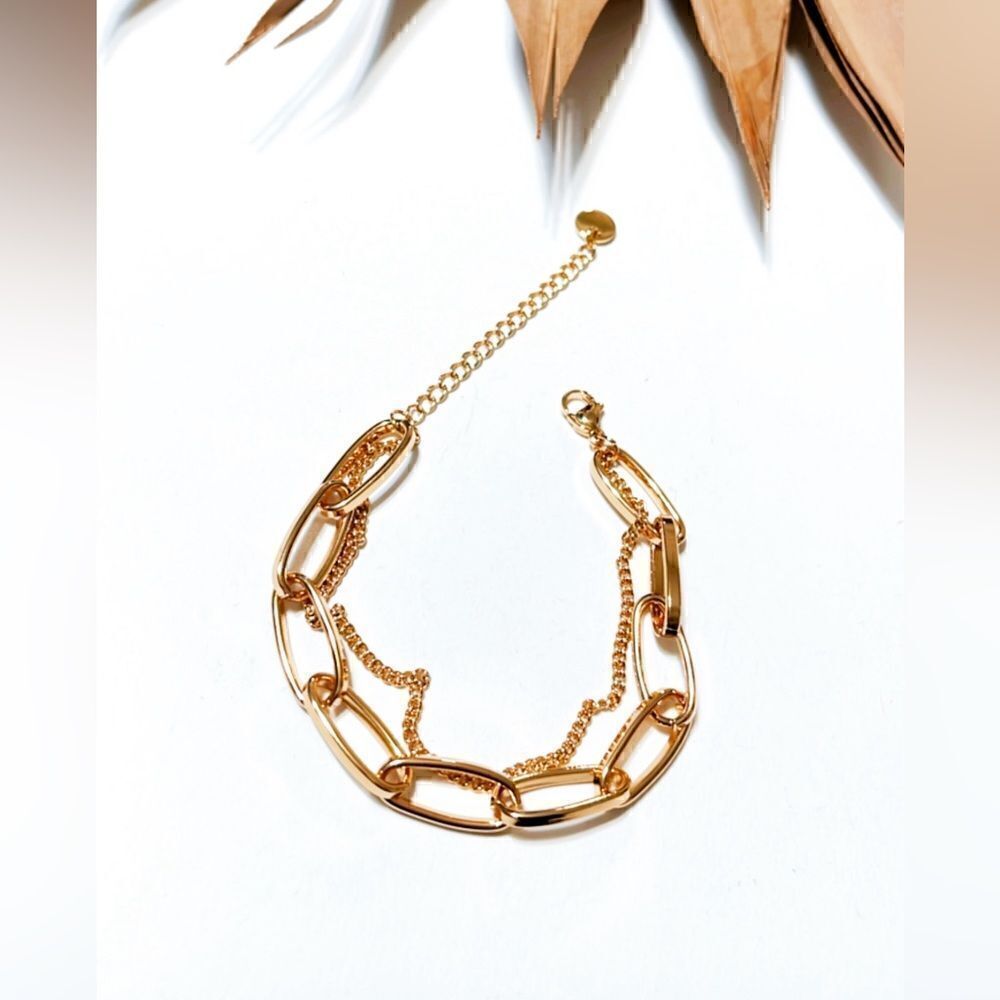 link chain bracelet  #1007